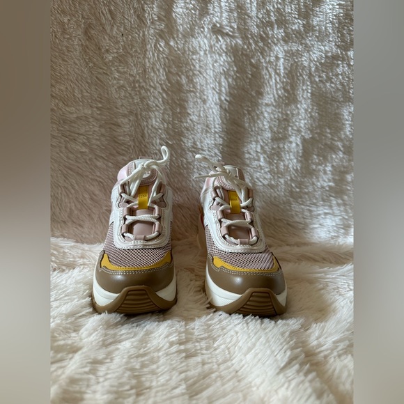 Michael Kors Kids Shoes in Pink and Yellow - Picture 1 of 5